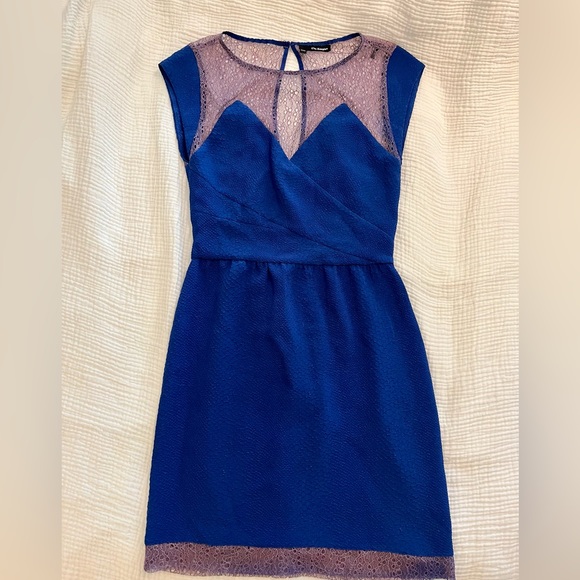 The Kooples blue lace dress - Picture 4 of 4